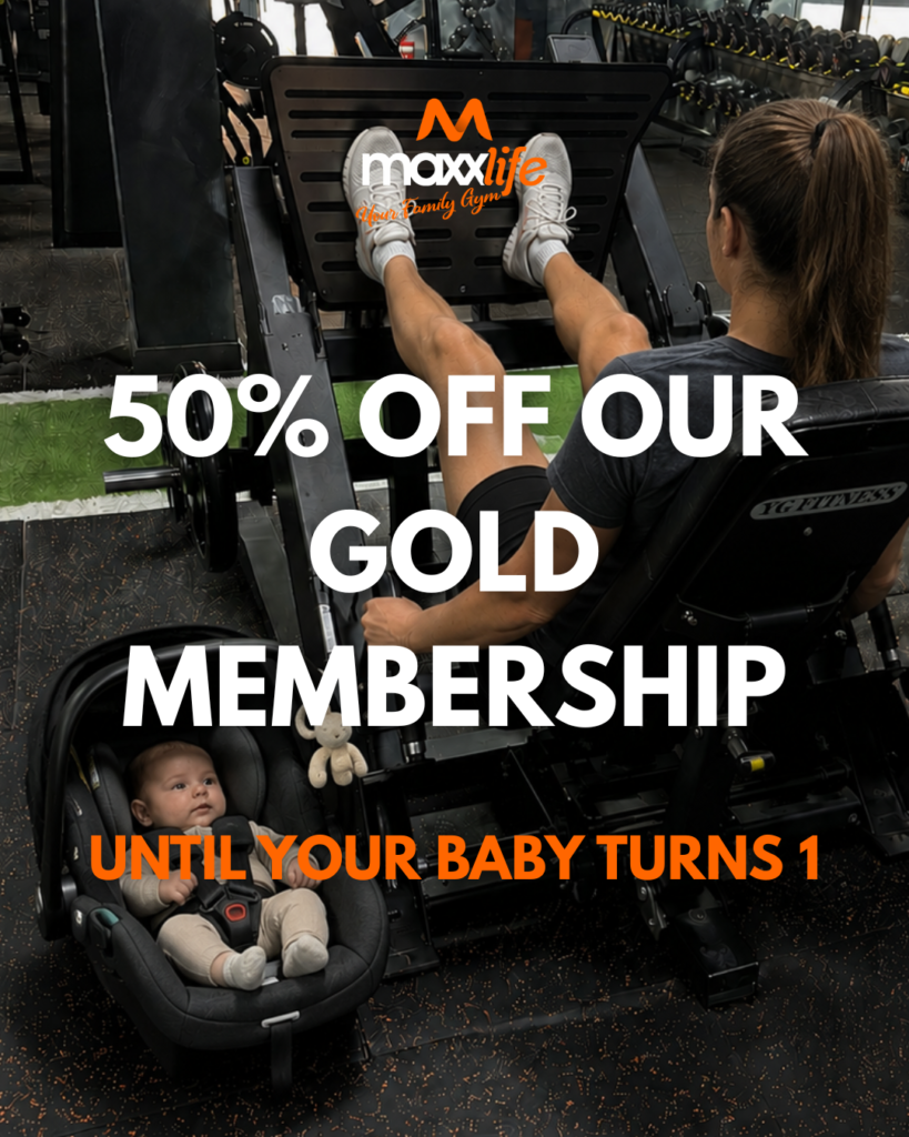 50% off our gold membership until your baby turns one